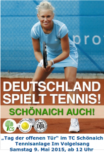 Plakat Tag der offenen Tuer